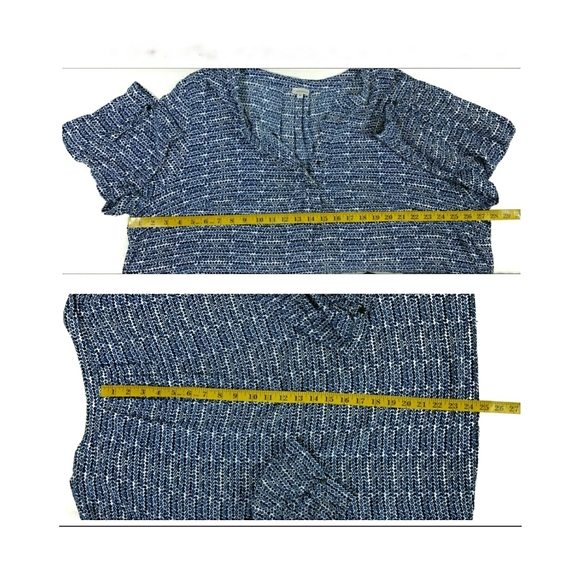 Paraphrase 3X Abstract Dot Peasant Blouse (A) - Picture 5 of 7